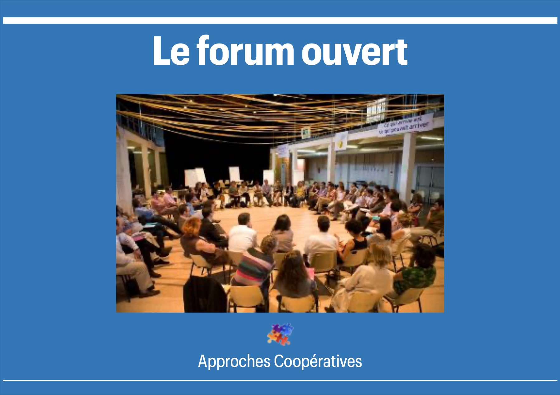 Forum ouvert cover