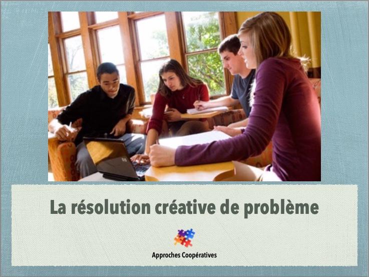 La résolution créative de problème